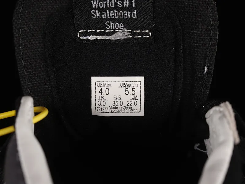 All categories Vans Vans series Vans Mid Vans China Vans Sk8 Mid Reissue black and gray splicing mid-top retro casual canvas skateboard shoes VN0A3WM32PD